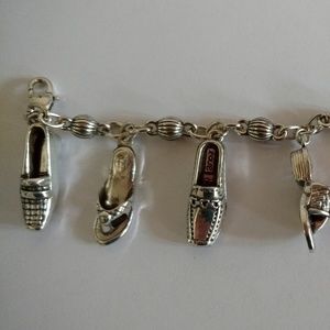 Brighton Shoes Charm Bracelet